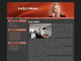 webdesign template kód B006