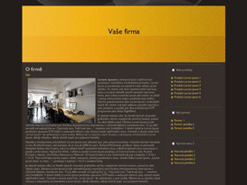 webdesign template kód B011